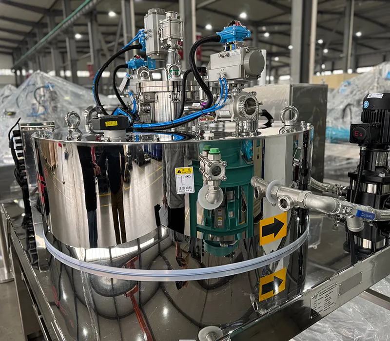 Separación magnética en la producción de PVDF en una planta química