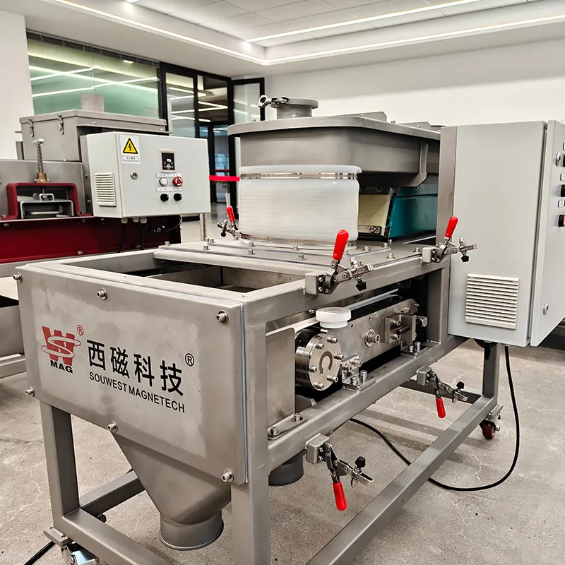 Eliminación de contaminantes ferrosos en el procesamiento de pellets de poliamida