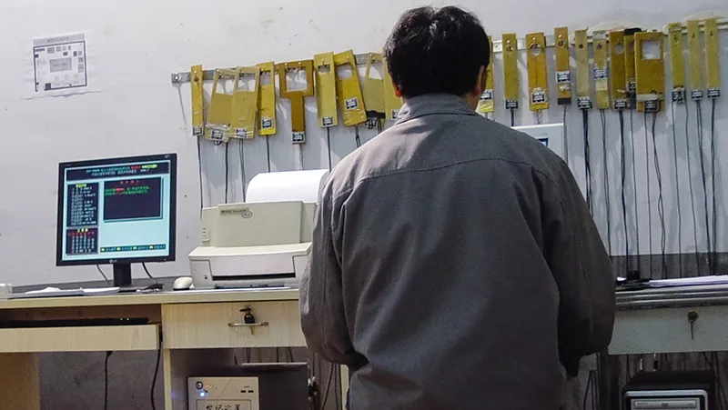 Comprobador de curvas de desmagnetización