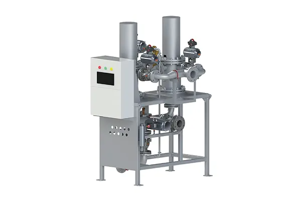 Filtro magnético de flujo automático