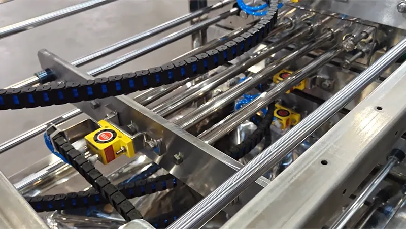 Prueba de funcionamiento del filtro magnético de polvo automático