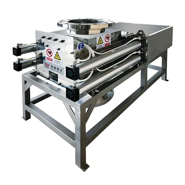 Filtro magnético de polvo automático