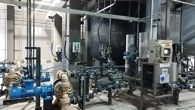 Filtro magnético de polvo automático