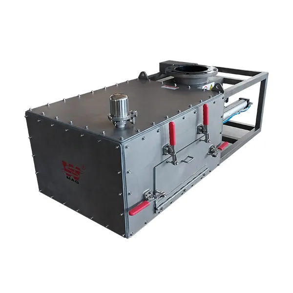 Separador magnético rotativo automático